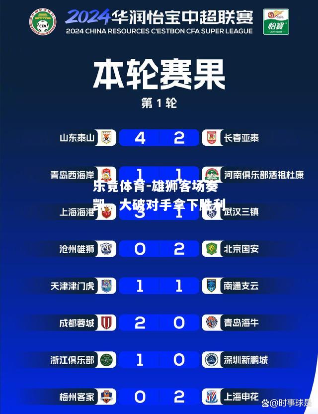 乐竟体育-雄狮客场奏凯，大破对手拿下胜利