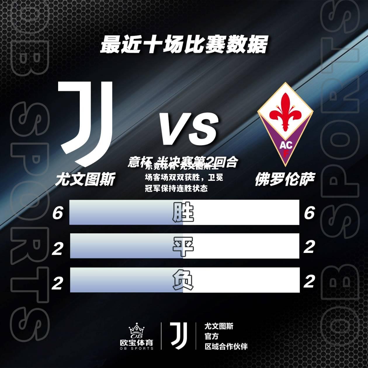 乐竟体育-尤文图斯主场客场双双获胜，卫冕冠军保持连胜状态